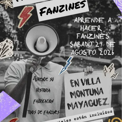 Taller Fanzines Villa Montuna Mayagüez